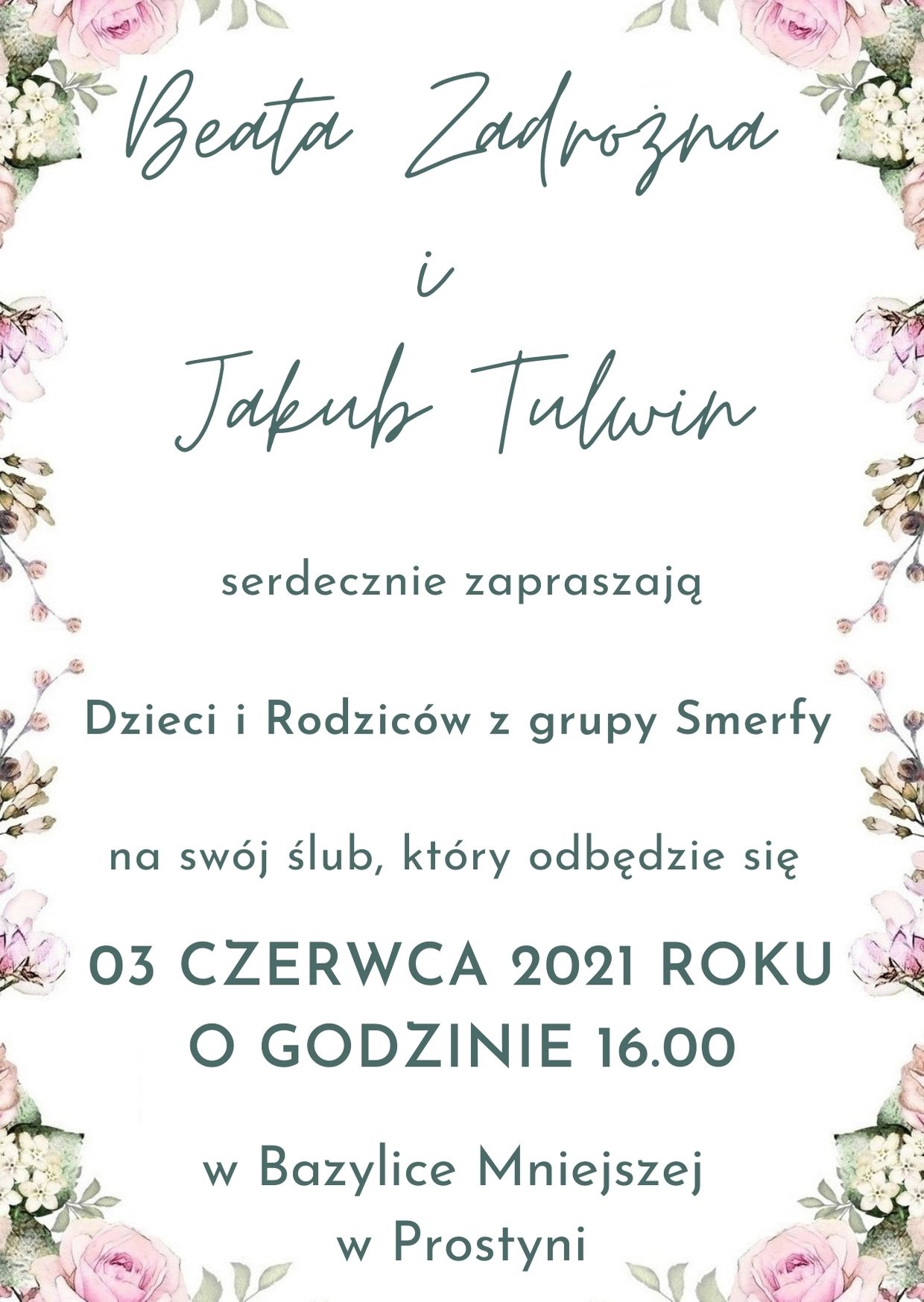 ZAWIADOMIENIE O&nbsp;ŚLUBIE! (4)